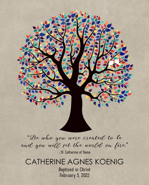 Custom Confirmation Communion Art Proof for Alyse R.