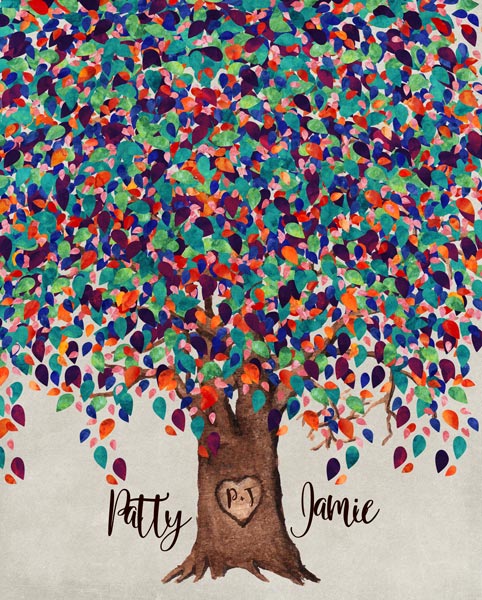 Personalized 9 Year Anniversary Gift Custom Art Proof for James H.