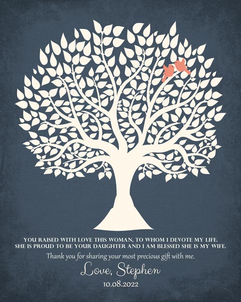 Custom Mother of Groom Art Proof for Madison G.
