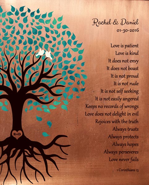 Personalized metal art print
