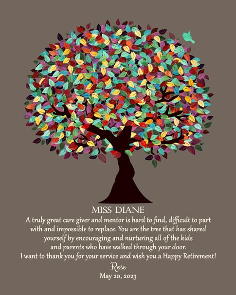 Employee Appreciation Gift – Print for Rosemarie L