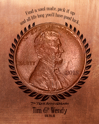 7 Year Anniversary Plaque