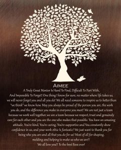 Read more about the article Custom Mentor Gift Art Proof for Aimee D.