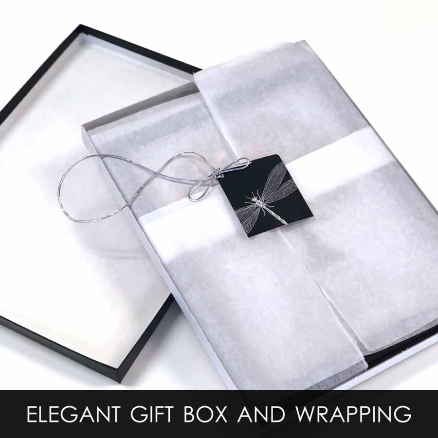 Gift Box With Tissue Wrapping + Gift Tag Service