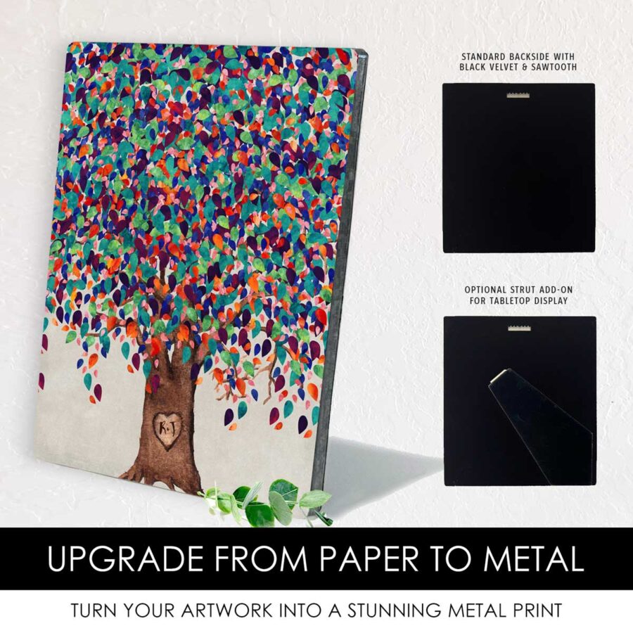 Upgrade Paper Print to Unframed Opaque Metal Print
