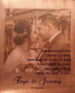 Read more about the article Personalized 7 Year Anniversary Gift Custom Art Proof for Faye J.