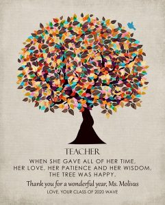 Read more about the article Custom Gift for Teacher Art Proof for Hope S.