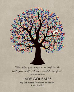 Read more about the article Custom Confirmation Communion Art Proof for Jade G.