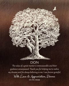 Read more about the article Custom Mentor Gift Art Proof for Donna H.