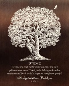 Read more about the article Custom Mentor Gift Art Proof for Steve G.