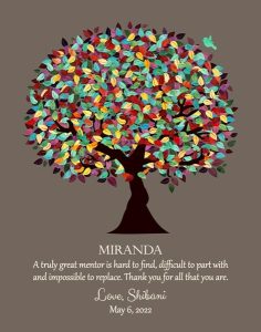 Read more about the article Custom Mentor Gift Art Proof for Miranda H.