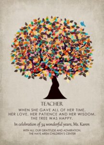 Read more about the article Custom Gift for Teacher Art Proof for Jessamyn S.