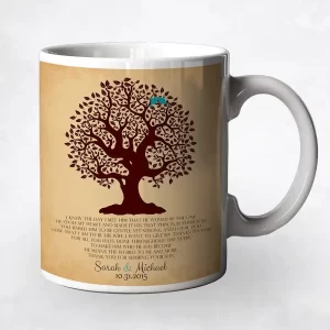 Knotty Tree Wedding Coffee Mug Gift for Mother Of The Groom M-1126