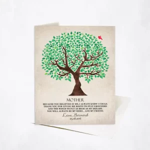 Olive Tree Mother's Day Card Gift for Mother C-1243