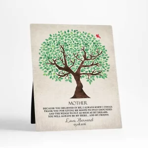 Olive Tree Mother's Day Desktop Plaque Gift for Mother D-1243