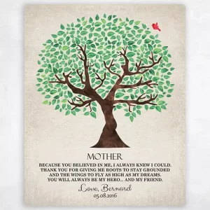 Olive Tree Mother's Day Wall Plaque Gift for Mother LTC-1243