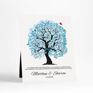 Artful Tree Wedding Desktop Plaque Gift for Mother Of The Bride D-1272