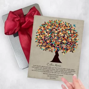 Late Spring Tree graduation Gift Delivery Box Gift for Daughter TOY-1309