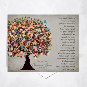 Late Spring Tree Wedding Card Gift for Mom C-1315