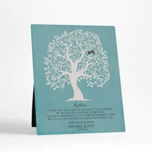 Artful Tree Mother's Day Desktop Plaque Gift for Mother D-1333