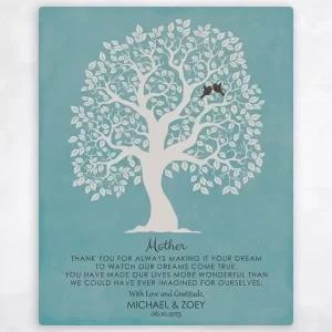 Artful Tree Mother's Day Wall Plaque Gift for Mother LTC-1333