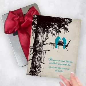 Dark Sequoia Tree Memorial Gift Delivery Box Gift for Bereaved Parents TOY-1357