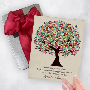 Early Spring Tree Wedding Gift Delivery Box Gift for Sister TOY-1390
