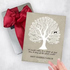 Curly Tree Faith Milestone Gift Delivery Box Gift for Godchild TOY-1459