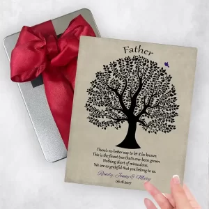 Curly Tree Father's Day Gift Delivery Box Gift for Dad TOY-1463