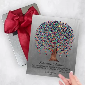 Tin Willow Tree Leadership Appreciation Gift Delivery Box Gift for Mentor TOY-1511