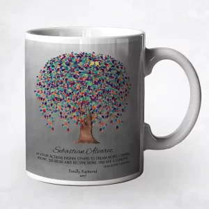 Tin Willow Tree Leadership Appreciation Coffee Mug Gift for Mentor M-1511