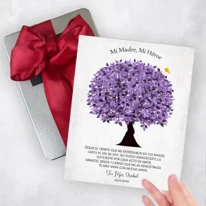 Purple Tree Mother's Day Gift Delivery Box Gift for Mom TOY-1549
