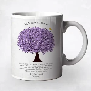 Purple Tree Mother's Day Coffee Mug Gift for Mom M-1549