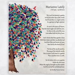 Willow Tree Memorial Wall Plaque Gift for Bereaved Family LTC-1553