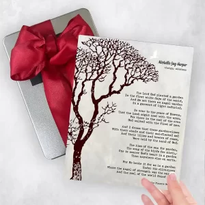 Bare Tree Memorial Gift Delivery Box Gift for Bereaved Family TOY-1554
