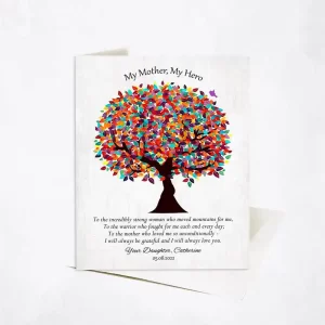 Spring Tree Mother's Day Card Gift for Mom C-1555