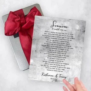 Tarnished Tin Our Song Lyrics 10th Anniversary Gift Delivery Box Gift for Couple TOY-1903