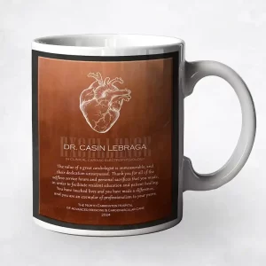 Copper Heart Organ Anatomy Cardiologist Recognition Coffee Mug Gift for Doctor M-2102
