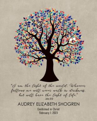 Read more about the article Custom Confirmation Communion Art Proof for Audrey S.