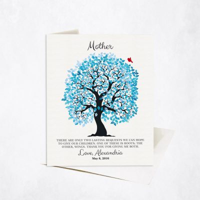 Picture of on Cotton Mother's Day Stationery Card C-1273