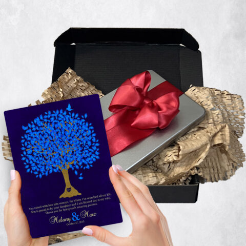 wedding Gift Delivery for mother of the bride Oak Tree  Plaque TOY-1106