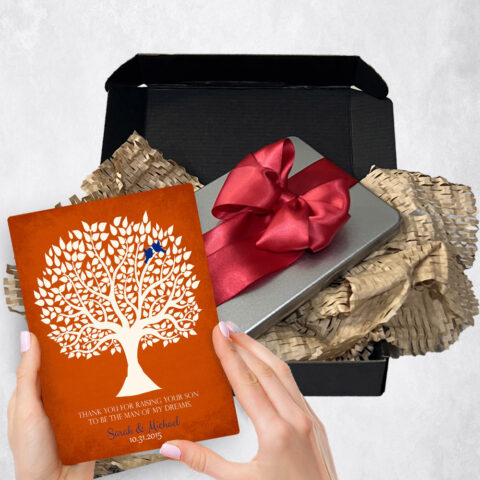 wedding Gift Delivery for mother of the groom Silhouette Tree  Plaque TOY-1114