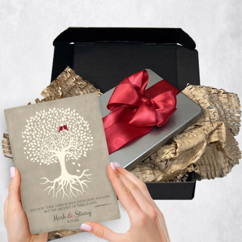 1st anniversary Gift Delivery for couple, husband or wife Rooted Tree  Plaque TOY-1123