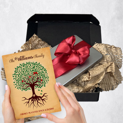 wedding Gift Delivery for couple, husband or wife Rooted Tree  Plaque TOY-1128