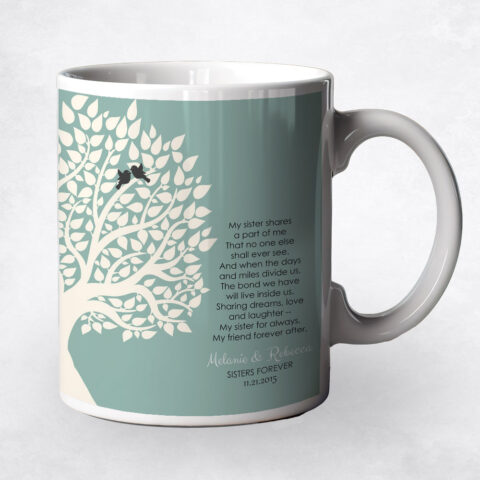 Coffee Mug  wedding Gift for sister M-1145