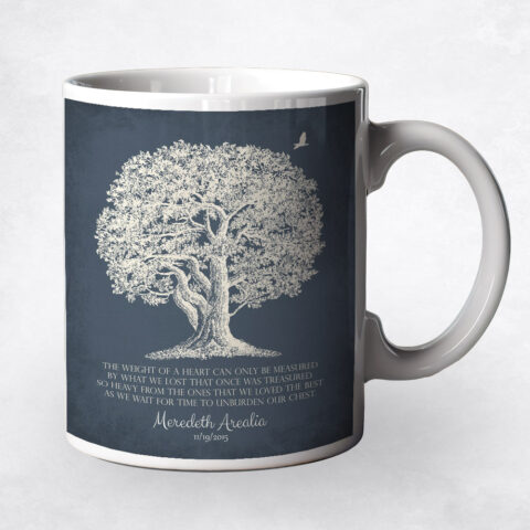 Oak Memorial Tree Gift Coffee Mug M-1146