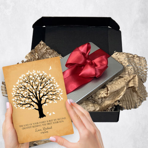 wedding Gift Delivery for mother of the groom Magnolia Tree  Plaque TOY-1154