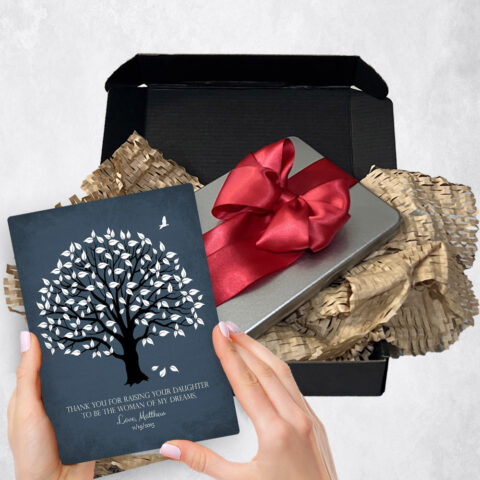 wedding Gift Delivery for mother of the bride Magnolia Tree  Plaque TOY-1156