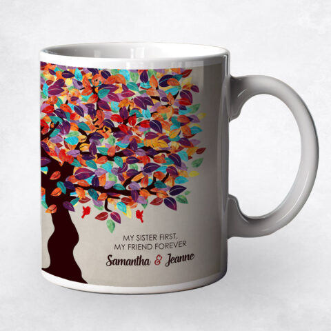 Colorful Spring Tree My Sister First wedding Coffee Mug M-1164