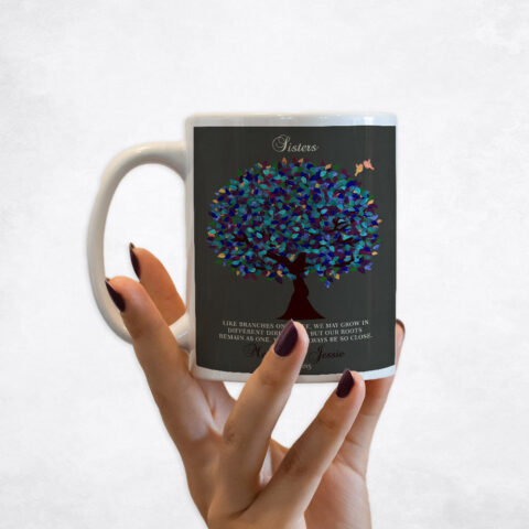 Peacock Tree wedding Coffee Mug M-1192